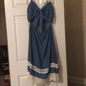 Denim dress